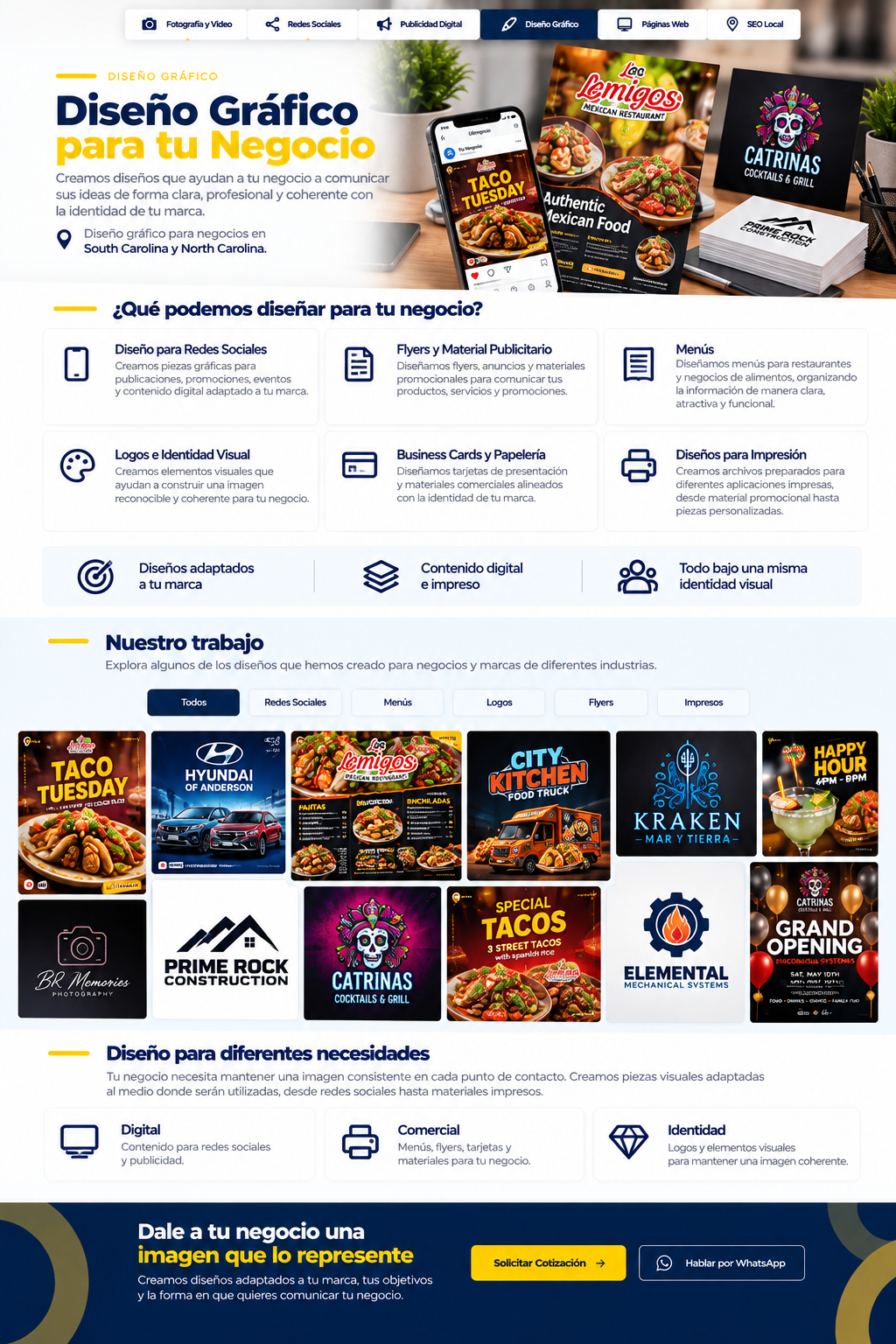 Referencia de diseño gráfico